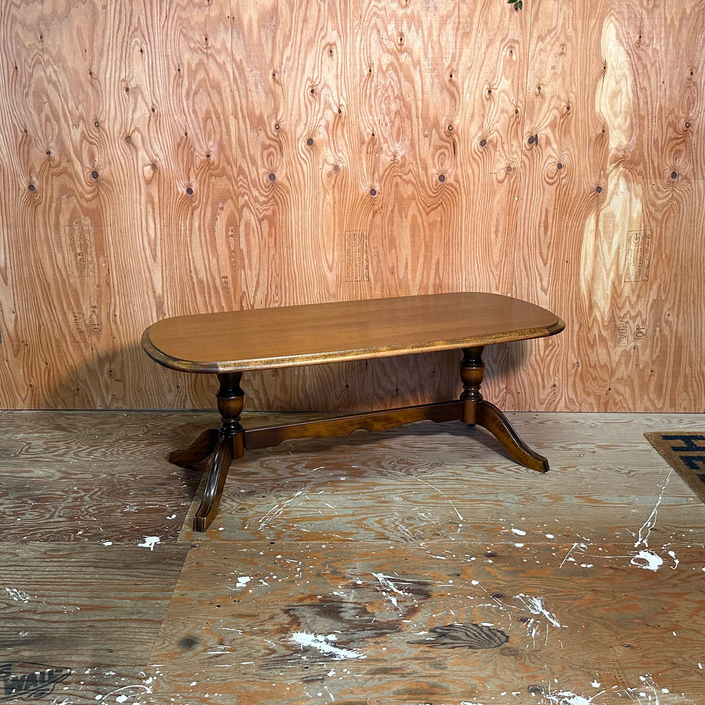 KARIMOKU” COLONIAL SERIES LOW TABLE カリモク コロニアルシリーズ