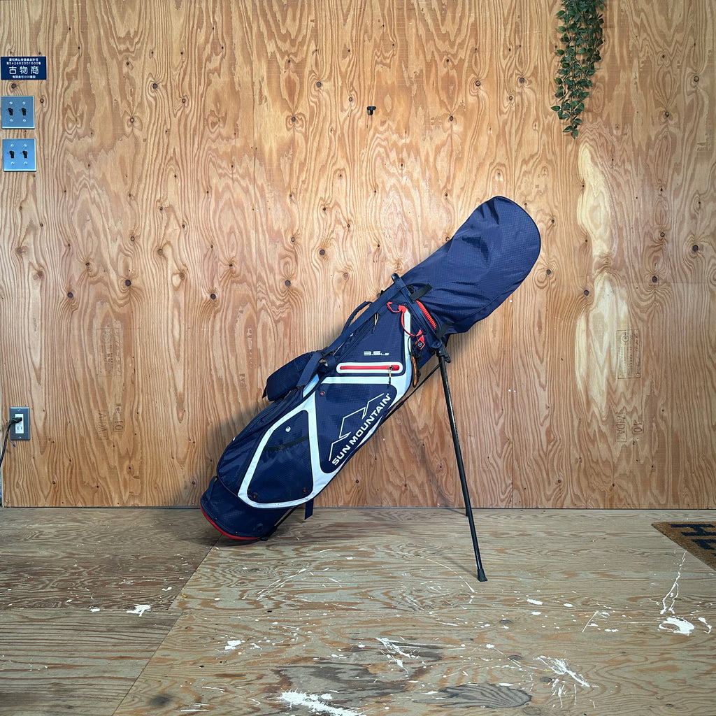 “SUN MOUNTAIN” 3.5LS STAND BAG [ Red-White-Navy ] 9型 サン 