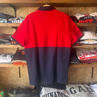POLO SPORT RALPH LAUREN SHIRT ポロ ラルフローレン スポーツ スエット ポロシャツ Sweat T-Shirt［ Navy/RED ］