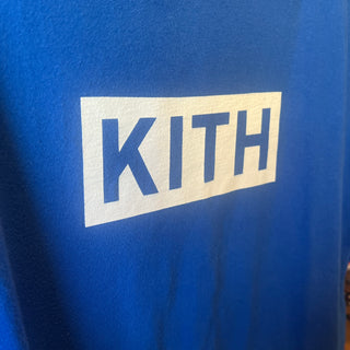 KITH × colette NYC限定 T-shirt  キス コレット 半袖 ブルー ボックスロゴ Tシャツ M サイズ【ROYAL BLUE】
