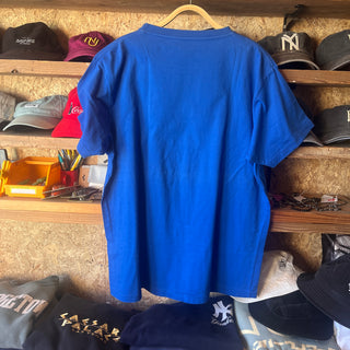 KITH × colette NYC限定 T-shirt  キス コレット 半袖 ブルー ボックスロゴ Tシャツ M サイズ【ROYAL BLUE】
