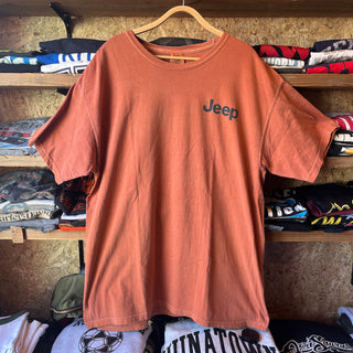 Vintage JEEP T-shirt ジープ オレンジ  Tシャツ　【orange】