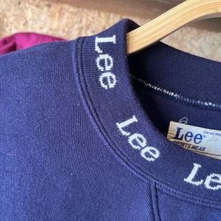 Vintage  Lee SPORT NAVY SWEAT リースポーツ ネイビー スウェット【Navy】