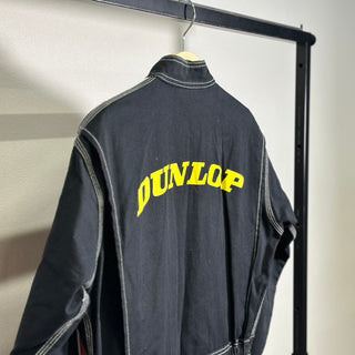 Vintage Dunlop Racing Mechanic Coverall [ Black ] ダンロップ メカニック カバーオール ツナギ