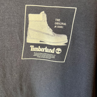 Timberland Regular Fit Long Sleeve Tee ティンバーランド レギュラーフィット ロンT ネイビー