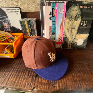 New ERA ニューエラ LA Old Style Baseball Hat CAP ベースボールキャップ [ brown&blue ]