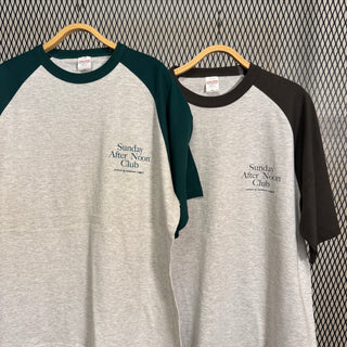 SUNDAY AFTERNOON CLUB Official T-Shirt サンデー アフタヌーン クラブ  Tシャツ T-Shirt  [ DEEP GREEN ]