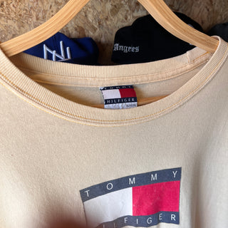 Tommy Hilfiger Ivory Long Sleeve Tee トミー ヒルフィガー ロンT アイボリー