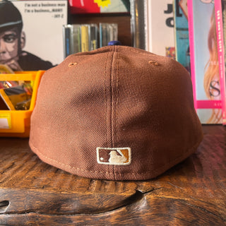 New ERA ニューエラ LA Old Style Baseball Hat CAP ベースボールキャップ [ brown&blue ]