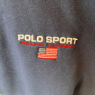 POLO SPORT RALPH LAUREN SWEAT SHIRT ポロ ラルフローレン スポーツ スエット ポロシャツ Sweat T-Shirt［ Navy/White ］