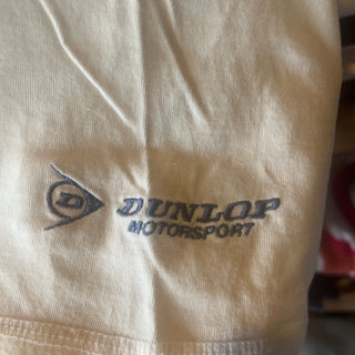 DUNLOP HENRY NECK T-SHIRT ダンロップ　ヘンリーネック Tシャツ 【White】