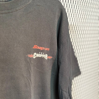 THE CHOPPER × Snap-on チョッパー スナップオン ヴィンテージ Tシャツ T-Shirt［ BLACK ］