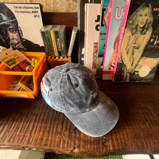 BURBERRY Fuck SNS CAP バーバリー リメイクキャップ【BLUE】