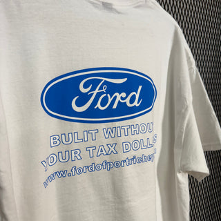 “ FORD ” Local Dealership Official T-Shirt フォード ローカルディーラー オフィシャル Tシャツ T-Shirt  [ WHITE ]