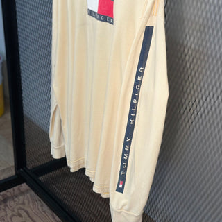 Tommy Hilfiger Ivory Long Sleeve Tee トミー ヒルフィガー ロンT アイボリー