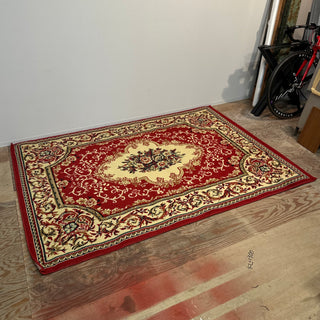 Vintage Persian Style Medallion Rug
 ペルシャ絨毯 エジプト製ウィルトン織りベルサイユ柄カーペット