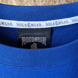 Vintage ROCA WEAR BLUE T-shirt ロカウェア Tシャツ 【BLUE】
