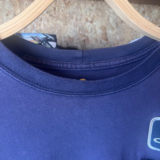 FR Carhartt Long Sleeve T-Shirt Light NAVY - XL カーハート ロンT ネイビー　Lサイズ