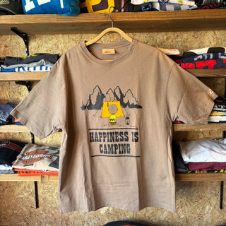 KELTY × PEANUTS T-SHIRT ケルティ ブラウン　Tシャツ PEANUTS コラボ (