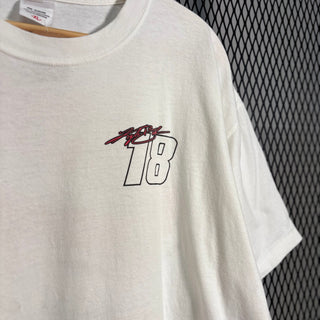 Combos RACING Nascar Racing Kyle Busch Combos ナスカー コンボス ヴィンテージTシャツ T-Shirt［ WHITE ］