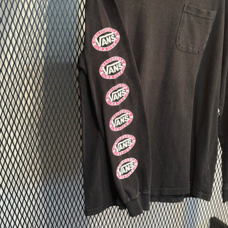 VANS Long Sleeve Tee バンズ ロンT ブラック