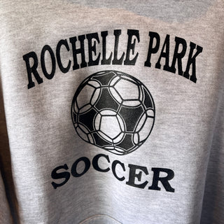 Vintage ROCHELLE PARK SOCCER Hoodie Parka ロッシェルパーク　サッカー フーディパーカー 【GRAY】