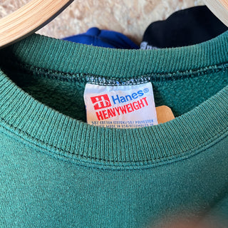 Vintage Hanes Golf HEAVYWEIGHT SWEAT 長袖 ビンテージ スウェット ヘインズボディ ヘビーウェイト［GREEN］