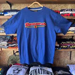 Vintage ROCA WEAR BLUE T-shirt ロカウェア Tシャツ 【BLUE】