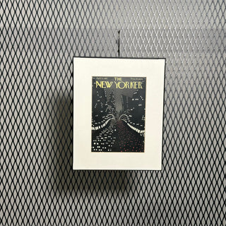 Set of Two The NEW YORKER Framed Poster 2Lサイズ フレーム付 ニューヨーカー ポスター 2点セット [ B ]