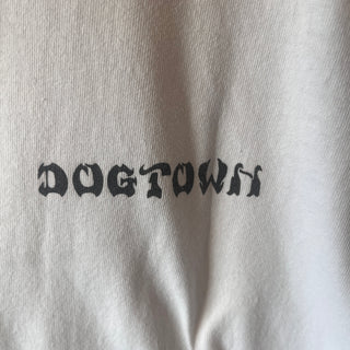 DOG TOWN × PEANUTS T-SHIRTドックタウン スヌーピー Tシャツ PEANUTS コラボ 【White】