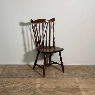 “HIDA” PROVINCIAL Comb Back Antique Windsor Chair Pair 飛騨産業 アンティーク ブレースバックチェア ウィンザーチェア ２脚セット