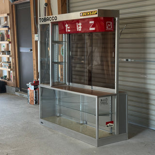 JAPANアンティーク TOBACCO タバコ屋 販売カウンター レトロ 陳列 たばこショーケース