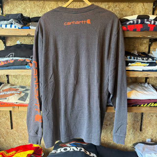 Carhartt Long Sleeve T-Shirt BLACK - Large カーハート ロンT BLACK Mサイズ