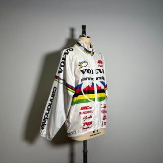 Vintage 95y Volvo cannondale Factory Team Missy Giove Maillot arc-en-ciel Maillot arc-en-ciel ( World Champion Jersey ) ボルボ キャノンデール ミッシー ジョーヴィ アルカンシェル