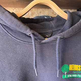Vintage CARHARTT HEIMS WORK HOODIE PAKER L カーハート ヘイムズ 企業 フーディパーカー 【NAVY】