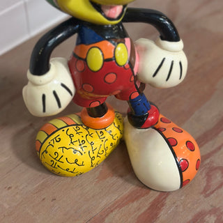 Disney by Britto Mickey Stone Resin Figurine enesco ディズニー バイ ブリット ミッキー ストーンレジン フィギュア
