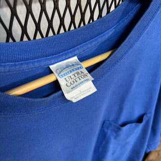 KEY AUTO USA キーオート 企業 ヴィンテージ ポケット Tシャツ T-Shirt［ BLUE ］