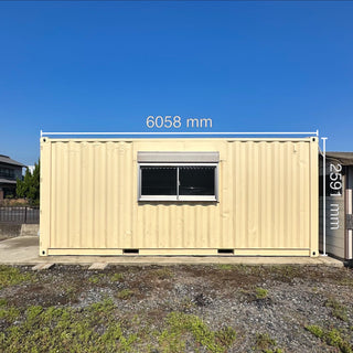 NUW®️ ORIGINAL CONTAINER HOUSE  20ft DC(Dry Cargo) Container ナンバーウノワークス®️ オリジナル コンテナハウス 20フィート 海上コンテナ