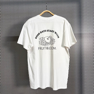 新品未使用 FRUIT OF THE ROOM T-Shirt フルーツ オブザ ルーム NOS Tシャツ T-Shirt［ WHITE ］