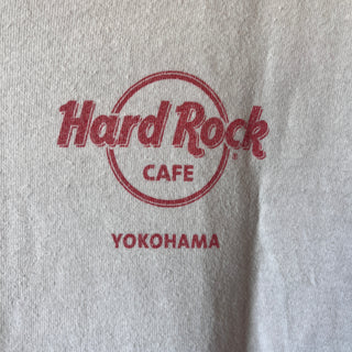 Vintage Hard Rock CAFE YOKOHAMA T-shirt ハードロック ヨコハマ Tシャツ　【White】