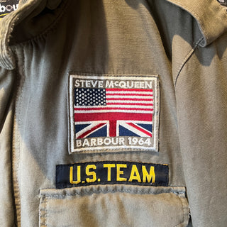 Vintage “barbour" military M-65 jacket Barbour INTERNATIONAL Steve McQueen バブアー ミリタリー  M-65 ジャケット バブアー インターナショナル スティーブ・マックイーン
