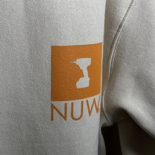 NUW®️ Crew Neck Sweatershirt [ Beige ]