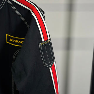 Vintage Dunlop Racing Mechanic Coverall [ Black ] ダンロップ メカニック カバーオール ツナギ