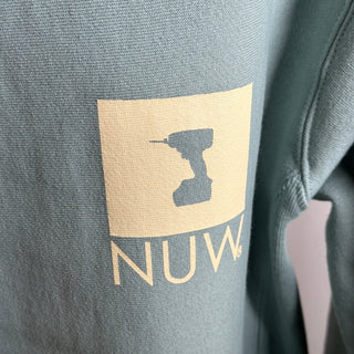 NUW®️ Crew Neck Sweatershirt [ GREEN ]