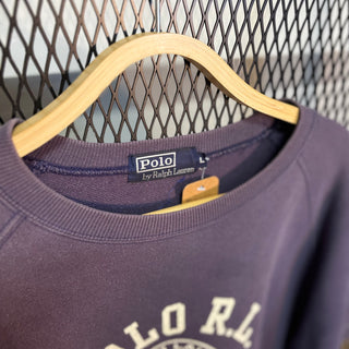 POLO RALPH LAUREN ポロ ラルフローレン 半袖 スエット ビンテージ Tシャツ Sweat T-Shirt［ Navy ］