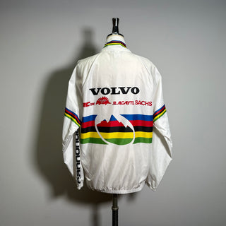 Vintage 95y Volvo cannondale Factory Team Missy Giove Maillot arc-en-ciel Maillot arc-en-ciel ( World Champion Jersey ) ボルボ キャノンデール ミッシー ジョーヴィ アルカンシェル