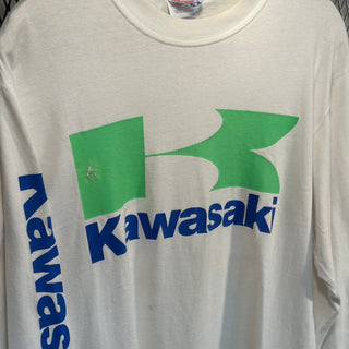 KAWASAKI FLYING K Logo Long Sleeve Tee カワサキ フライング Kロゴ ロンT
