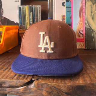 New ERA ニューエラ LA Old Style Baseball Hat CAP ベースボールキャップ [ brown&blue ]