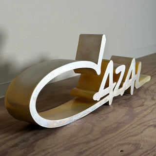 CAZAL Logo Retail Countertop Display 3D SIGN カザール ロゴ カウンタートップ 3D ディスプレイ サイン