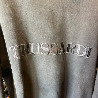 Vintage TRUSSARDI  SWEAT Parker ヴィンテージ トラサルディ スウェット パーカー 【BLACK】